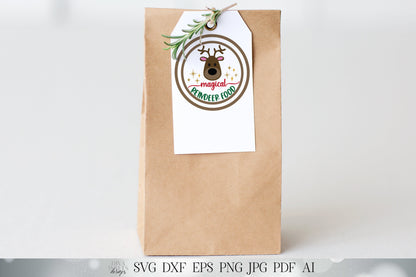 Reindeer Food SVG | Reindeer SVG | Christmas SVG | Reindeer Snack svg | dxf and more! | Create Stickers & More