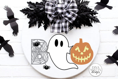 Boo SVG | Spiders / Ghost / Pumpkin Halloween Design