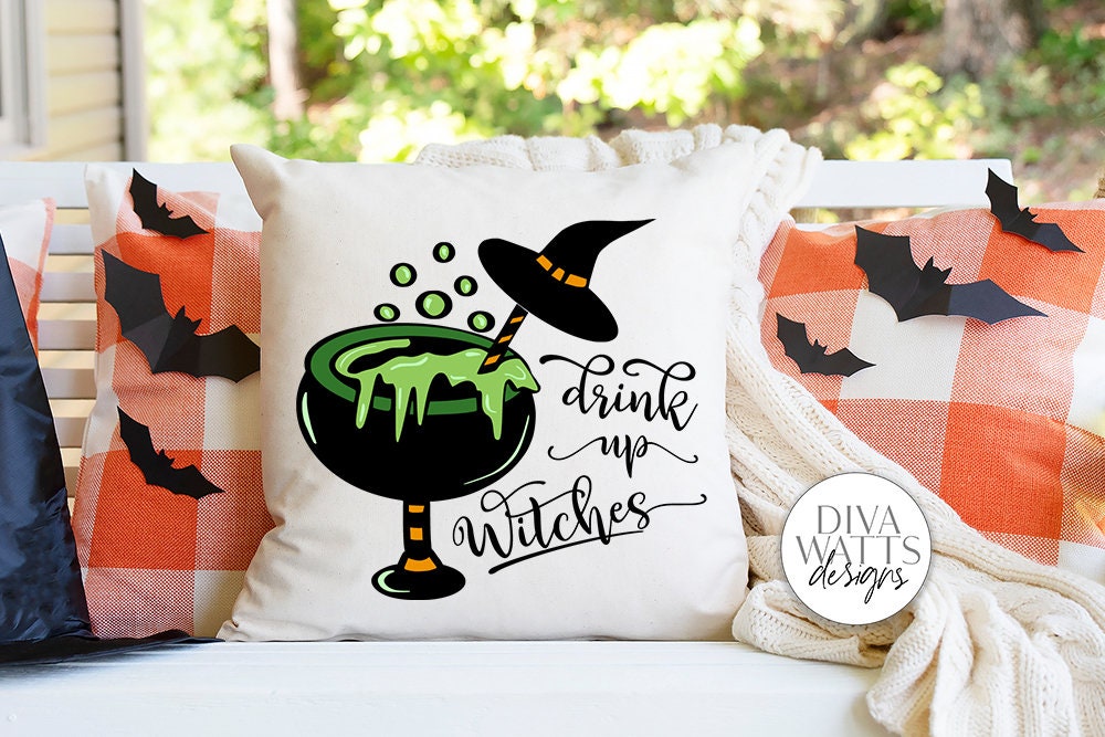 Drink Up Witches SVG | Halloween / Fall Design