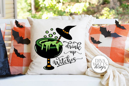 Drink Up Witches SVG | Halloween / Fall Design