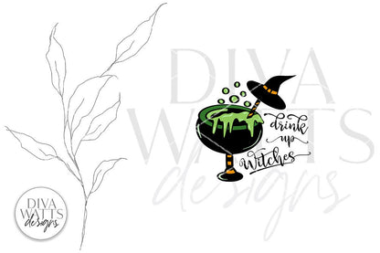 Drink Up Witches SVG | Halloween / Fall Design