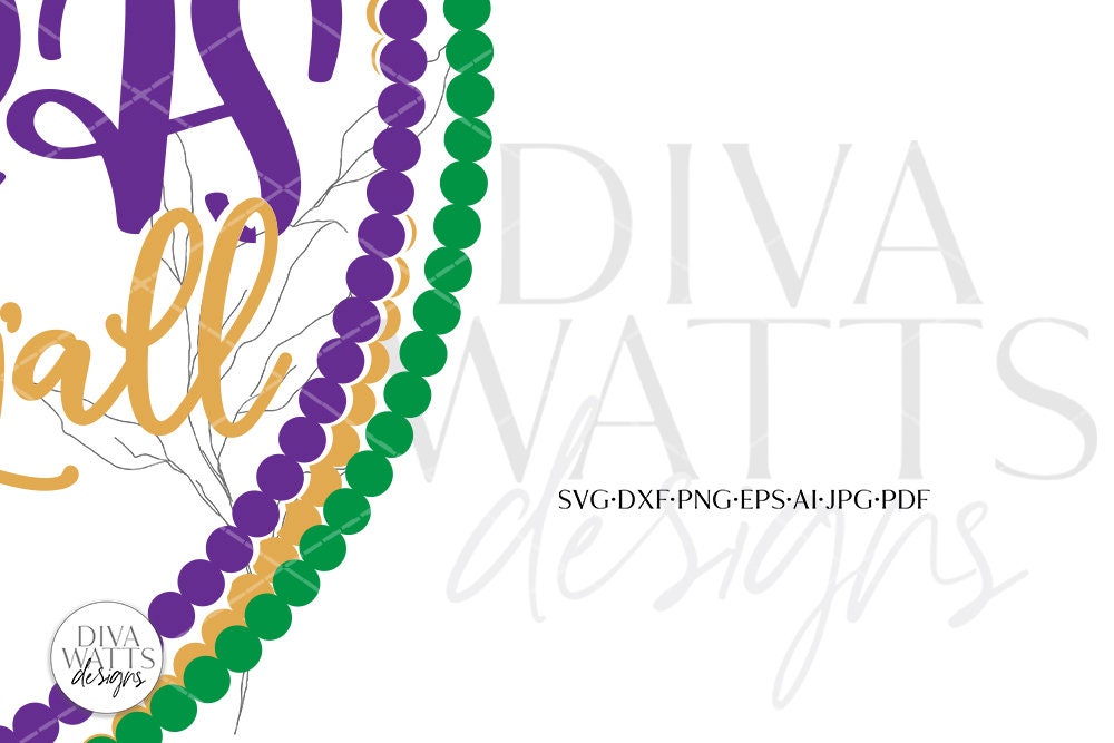 It's Mardi Gras Y'all SVG | Mardi Gras Design