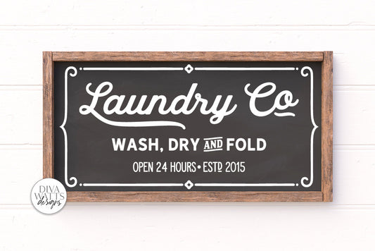Laundry Co SVG | Farmhouse Design