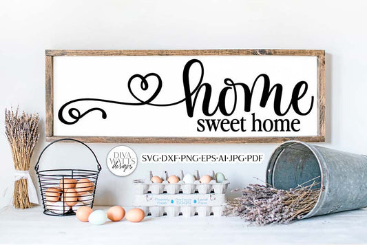 Home Sweet Home SVG | Farmhouse Design