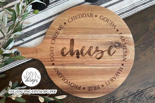Cheese Board SVG | Charcuterie & Grazing Board Design