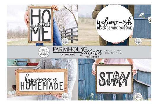 Farmhouse Basics SVG Mini Bundle