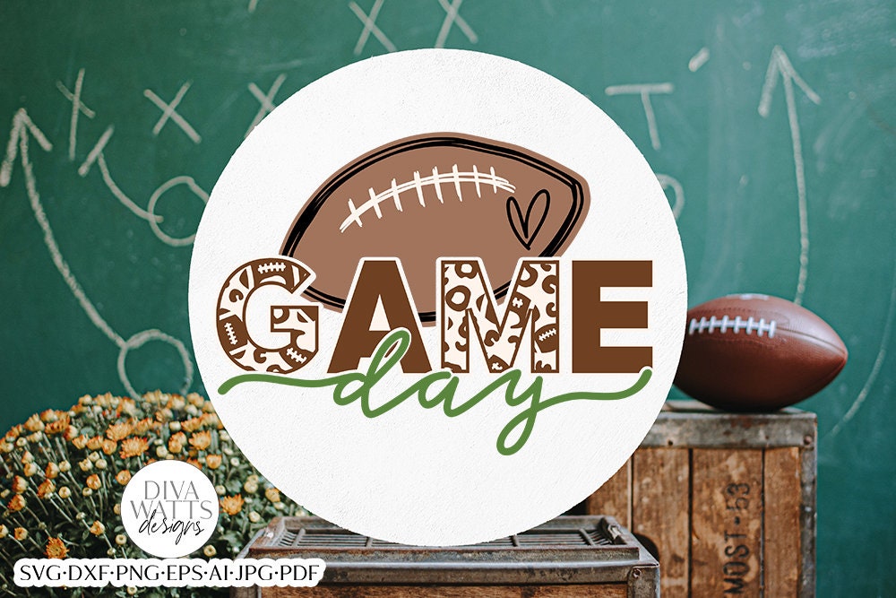 Game Day SVG | Football Design