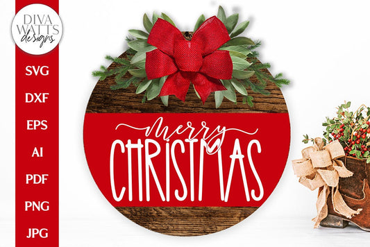 Merry Christmas SVG | Simple Farmhouse Design