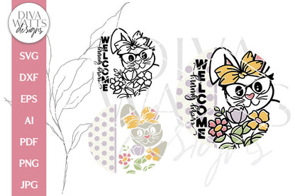 Every Bunny Welcome SVG | Easter Welcome Sign Design