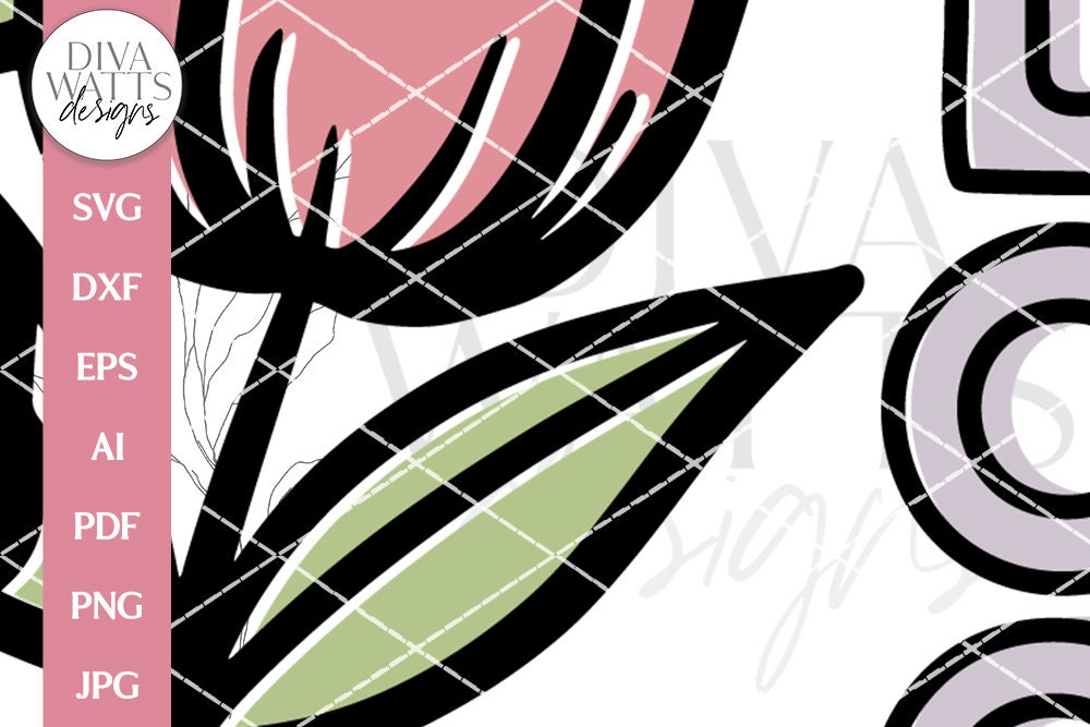 Welcome SVG | Spring Flowers Design For Door Hanger