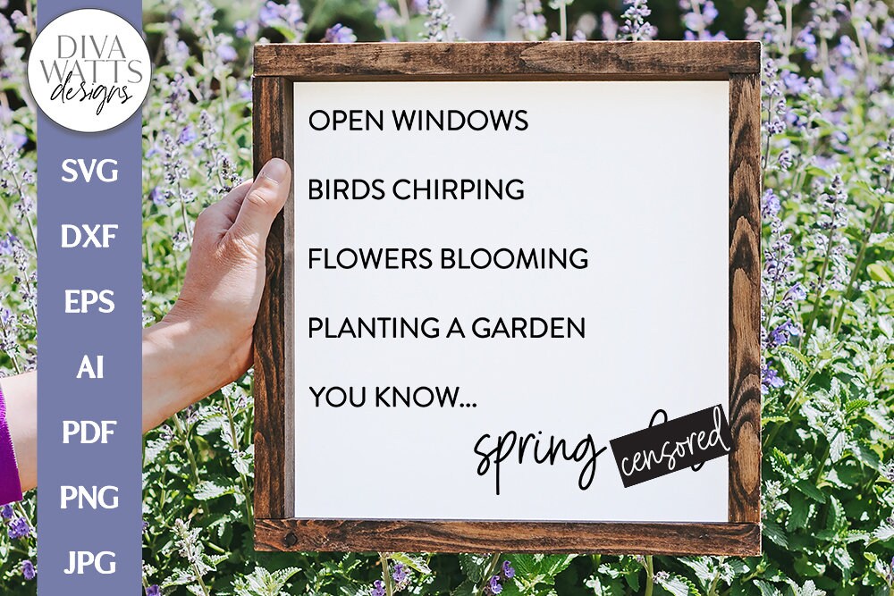 Spring Sh*t SVG | Funny MATURE Spring Design