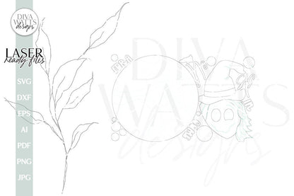 Witch Laser SVG Come In For A Spell Laser Sign SVG For Halloween Door Hanger Witch SVG For Front Door Sign Welcome Halloween Door Hanger