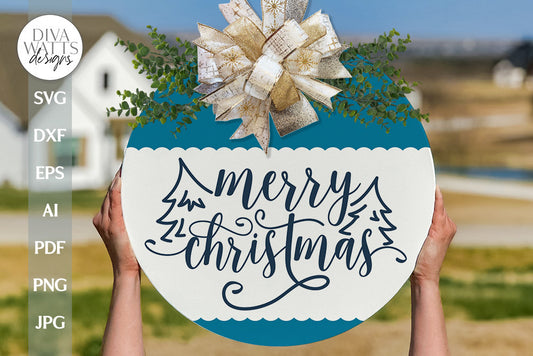 Merry Christmas SVG Christmas Door Hanger svg Winter Sign SVG Winter SVG Christmas Sign svg Winter Door Hanger svg Holiday svg Christmas svg