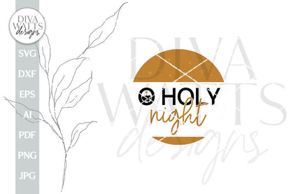 O Holy Night SVG Jesus Manger SVG Nativity Scene SVG Nativity Door Hanger svg Christmas Door Hanger svg Christmas Design svg