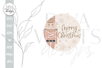 Merry Christmas SVG Nutcracker SVG Christmas Door Hanger SVG Christmas Welcome svg Nutcracker Door Hanger svg Cute Nutcracker Sign