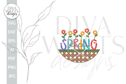 Hello Spring SVG Spring Door Hanger SVG Spring Sign svg Spring svg Spring Flowers svg Springtime svg Spring Welcome svg Welcome Spring svg