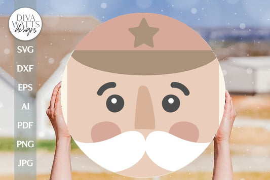 Nutcracker Face SVG Nutcracker SVG Christmas Door Hanger SVG Christmas Welcome svg Nutcracker Door Hanger svg Nutcracker Sign