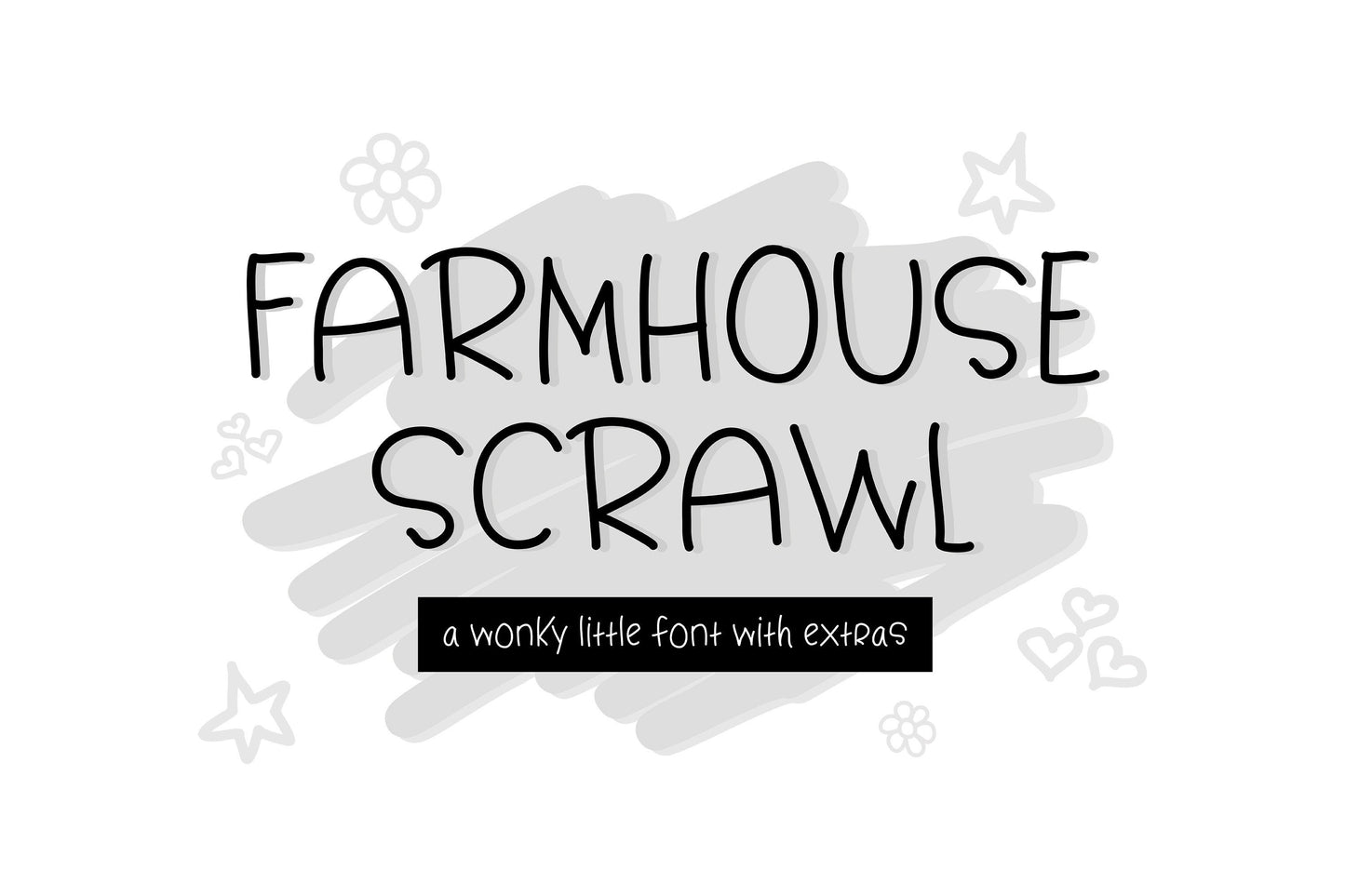 Farmhouse Scrawl Font Wonky Farmhouse Font Farmhouse Typography Rustic Font Rustic Typography Quriky Font For Farmhouse Projects San Serif