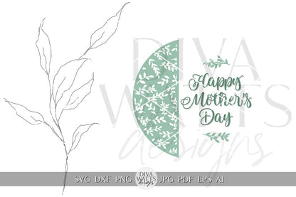 Happy Mother's Day SVG Mother's Day Door Hanger svg Mother's Day Gift svg Mother's Day Sign svg Mom Gift SVG Mother's Gift svg Circut SVG